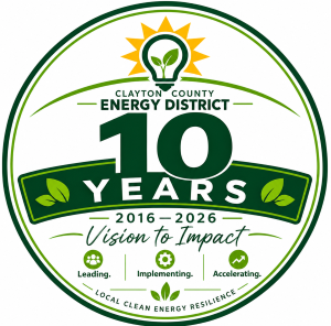 CCED 10 Year Badge 300x296
