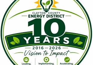 CCED 10 Year Badge 300x296