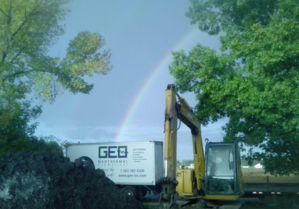 GEO INC pot of gold rainbow 2014