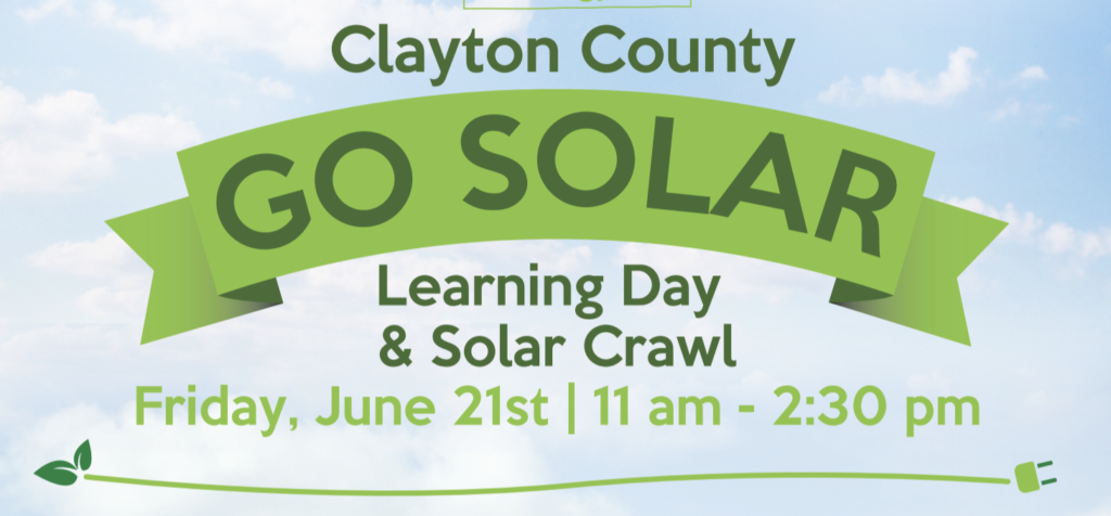 Clayton County Go Solar Learning Day & Solar Crawl
